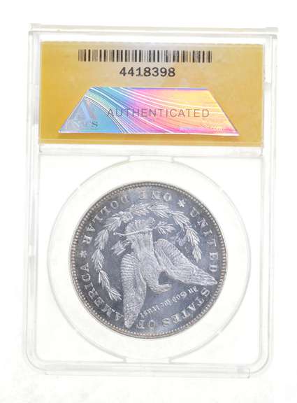 MS62 1878 Morgan Silver Dollar - 7/8TF VAM-41C Supercd - Graded ANACS