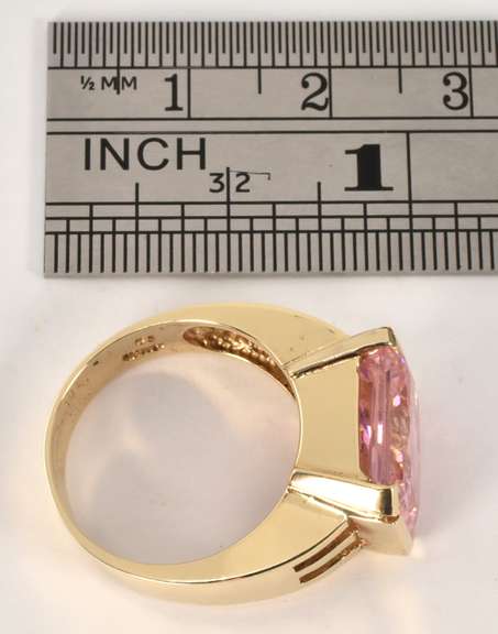 Popular Pink Topaz Ring