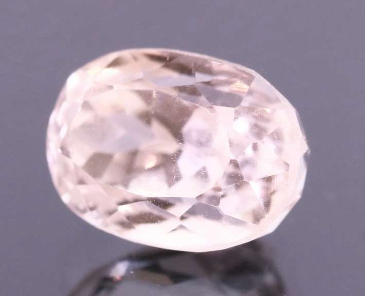 Stunning 6.03ct high fire whisper pink Kunzite