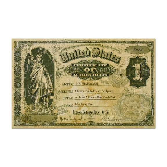 Art Is Not a Crime (Chrome Pink)