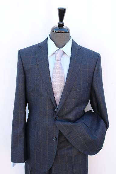 New Arrival Warm Flannel Suit, Slim Fit,  Made in Italy