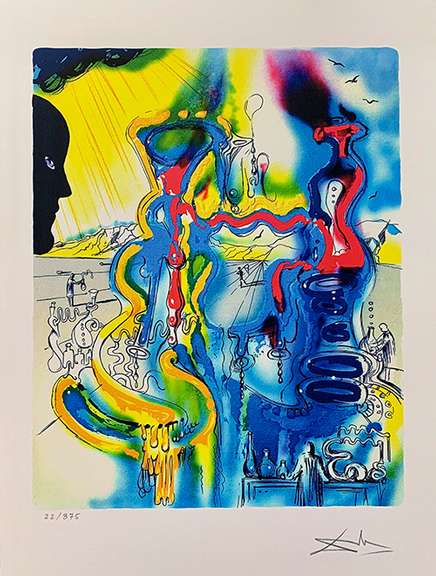 Salvador Dali, The Alchemist