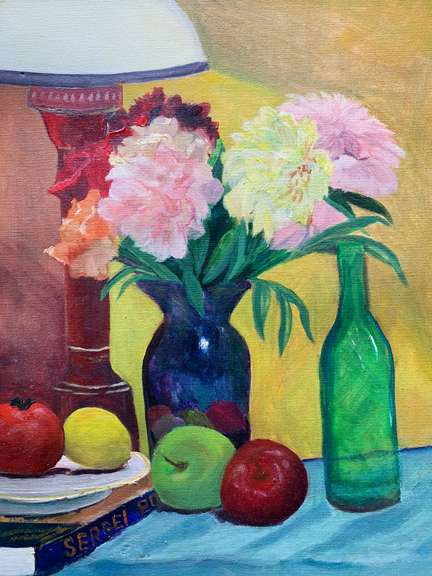 Sergei Original Stretched Oil on Canvas