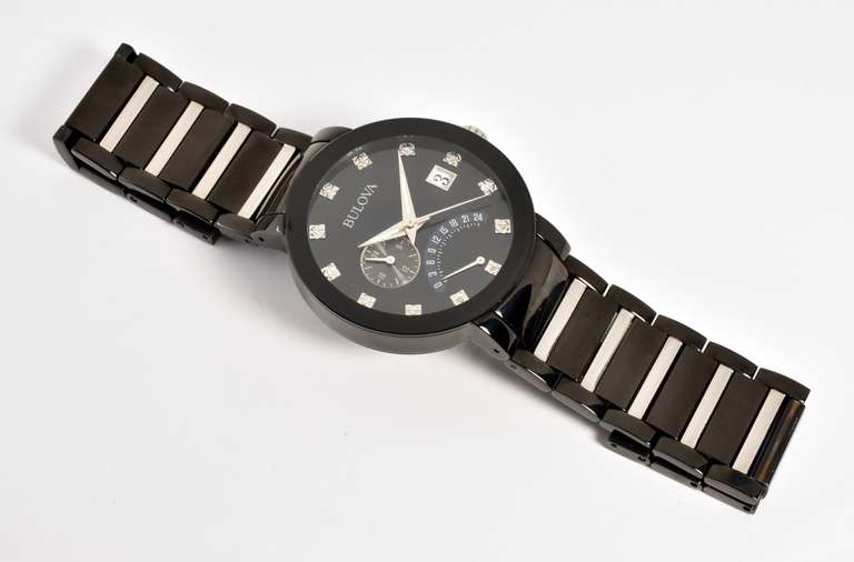 Stunning Bulova Men's Diamond Accent Watch