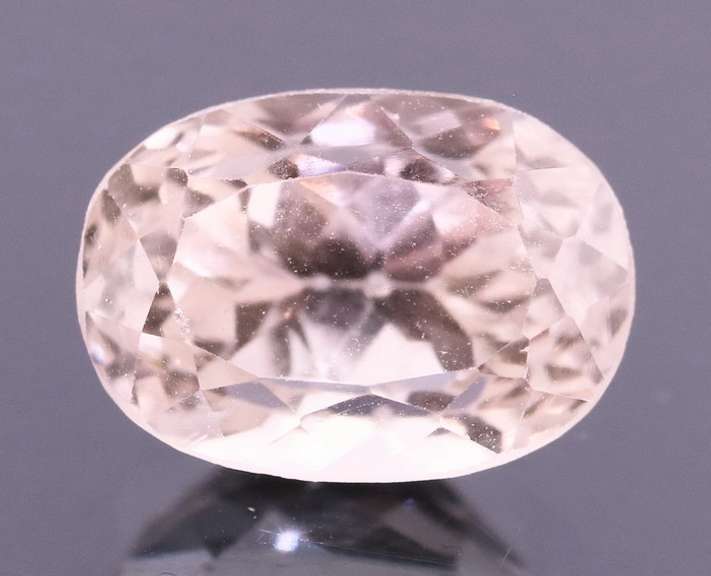 Stunning 6.03ct high fire whisper pink Kunzite
