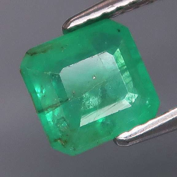 Stunning 1.32ct bright green Colombian emerald