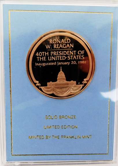 1981 Reagan Presidential Inaugural Eyewitness Medal