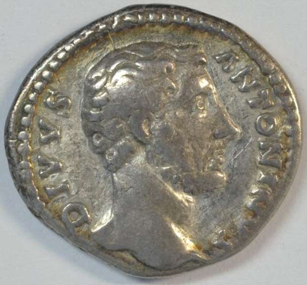 Nice Antonius Pius Roman Silver Denarius, 138-161 AD