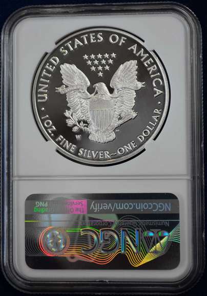 2016-W American Silver Eagle 2019 West Point Hoard 30th Anniversary Lettered Edge Mercanti Signature NGC PF70 Ultra Cameo