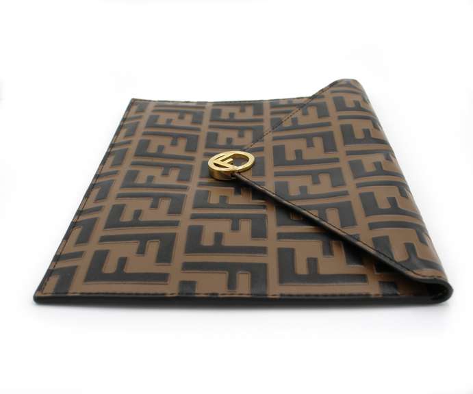 Fendi Fiat Leather Pouch