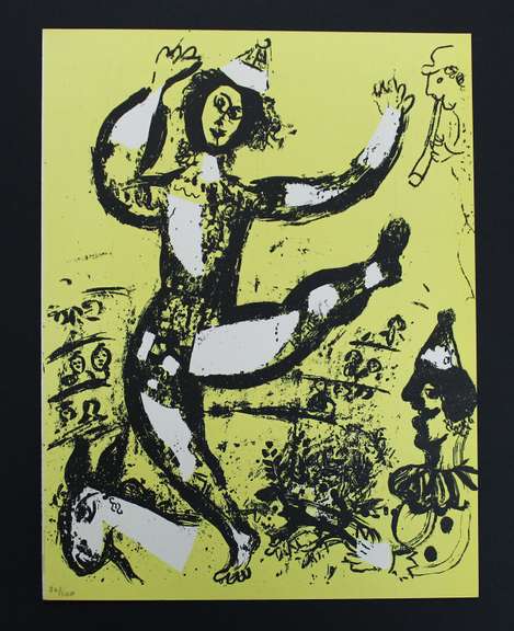 MARC CHAGALL UNTITLED FROM "LE CIRQUE D'IZIS"