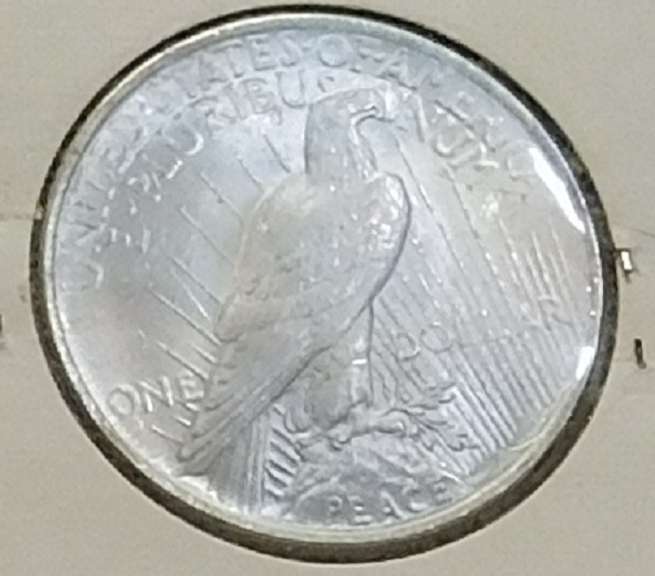 1922 Peace Dol  Unc
