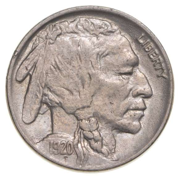 1920 Indian Head Buffalo Nickel