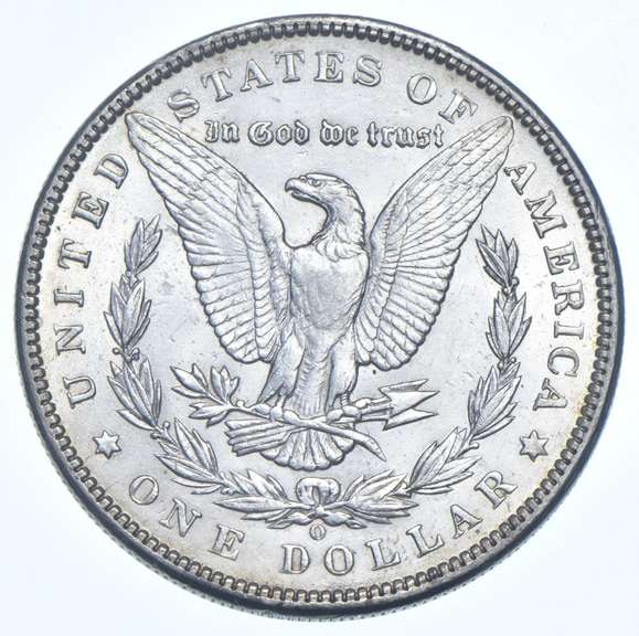 1892-O Morgan Silver Dollar