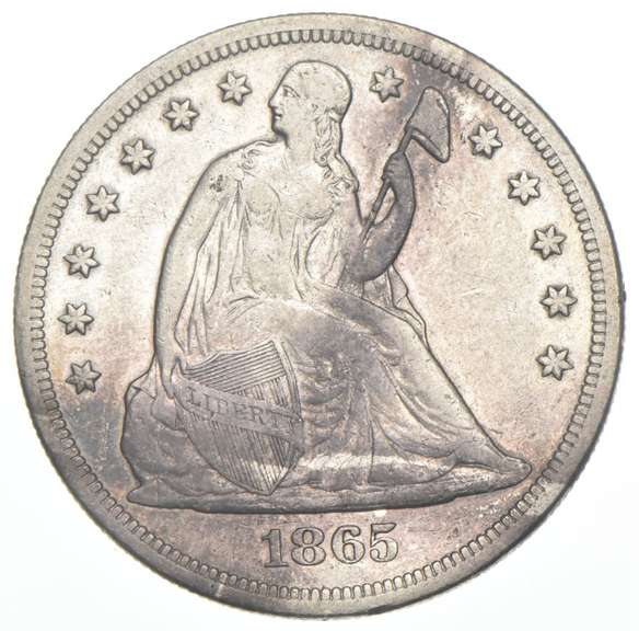 1865 Seated Liberty Dollar