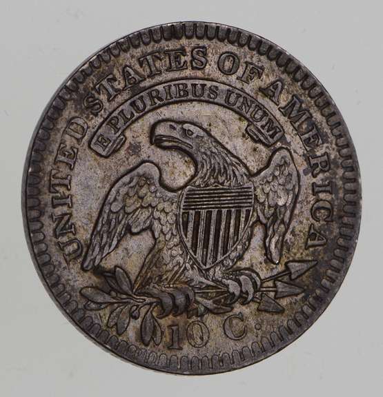 1821 Capped Bust Dime - Small Date - Near Uncirculated