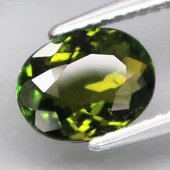Top green 1.28ct natural green Tourmaline