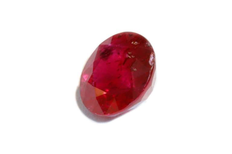 Glowing Natural Round Ruby - 0.99 ct.