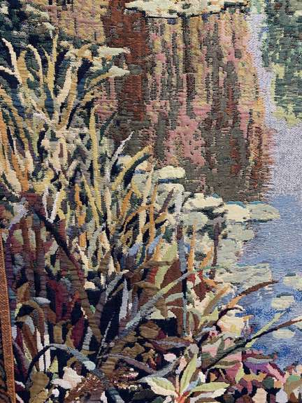 "Lake Giverny" Monet Inspired Tapestry