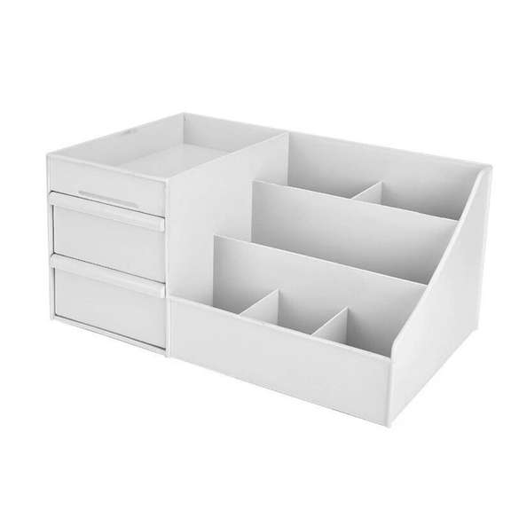Plastic Desktop Organizer Makeup Cosmetic Storage Box