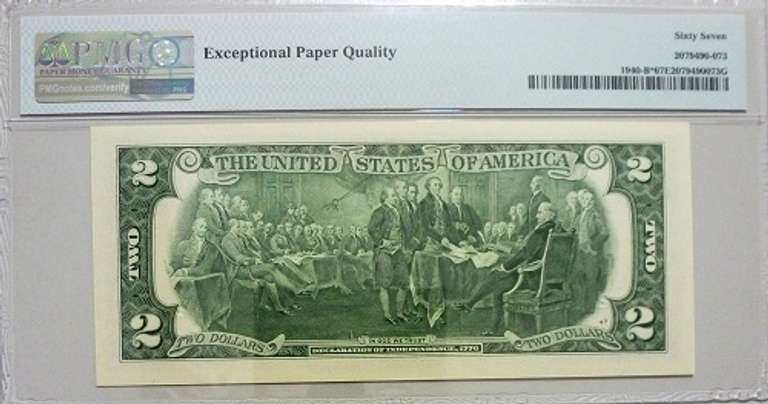 Superb Gem Crisp $2 2013 Star Replacement Note FRB NY PMG 67 EPQ!