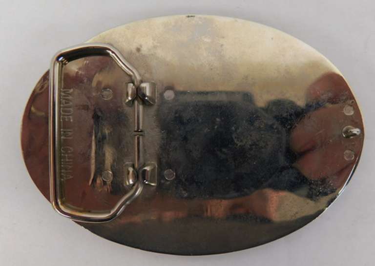 Large North American Hunting Club Belt Buckle