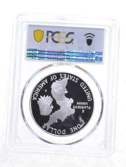 PR70 DCAM 1991-P Korean War Memorial Commemorative Dollar Graded PCGS