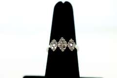 LADIES PAST, PRESENT, FUTURE DIAMOND RING