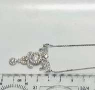 Silver, Platinum Plating Vintage Pendant