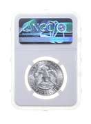 MS66 MINT ERROR 1965 SMS Kennedy Half Dollar - OBV Struck Thru - NGC