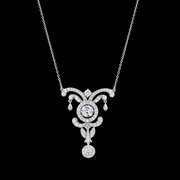 Silver, Platinum Plating Vintage Pendant