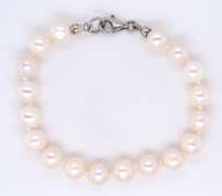 Fresh Water Pearl Bracelet with Sterling Silver Clasp