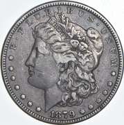 1879-S Morgan Silver Dollar Type 1878 78 Reverse