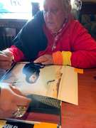 Shelley Duvall Autographed The Shining Here's Johnny Axe 11x14 Photo ACOA