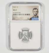 MS67 1943 Lincoln Steel Cent - Graded NGC