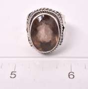 Sensational Smoky Quartz Ring in Sterling Silver