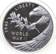2020 End Of World War II 75th Anniversary - .999 Fine Silver Medal