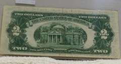 1928-G US Note $2. Red Seal