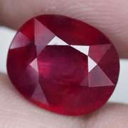 Amazing blood red 6.74ct Ruby