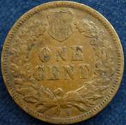 1908-S Indian Head Cent, Circulated.