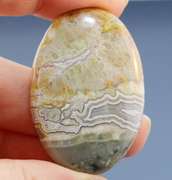 Highly figurative 61.92ct crazy lace Agate