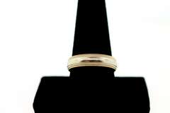 MENS 14 KT WHITE GOLD WEDDING BAND