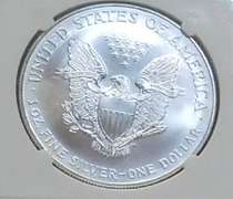 2001 Unc Silver Eagle NGC MS-69