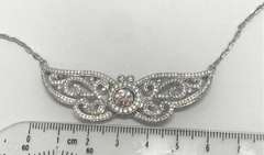 Silver, Platinum Plating Vintage Pendant