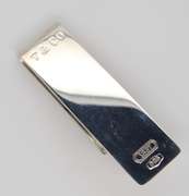 Tiffany & Co Sterling Silver 1837 Makers Narrow Money Clip