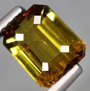 Sultry 2.15ct untreated olive yellow Tourmaline