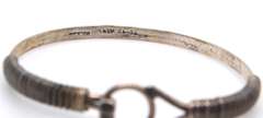 Vintage Sterling Silver Mexico Bangle Bracelet