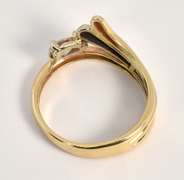 Pear Shaped Diamond Fashion Ring