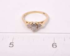Gorgeous Diamond Ring in 14K Yellow Gold