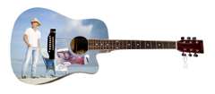 Kenny Chesney Autographed Signed Custom Graphics Guitar ACOA